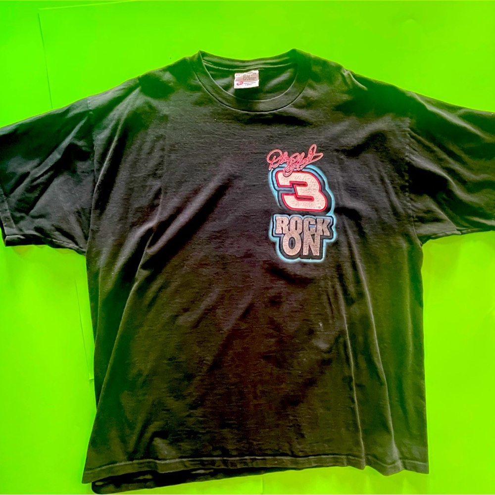 Vintage Chase Authentics NASCAR Dale Earnhardt “Rock On” Shirt.